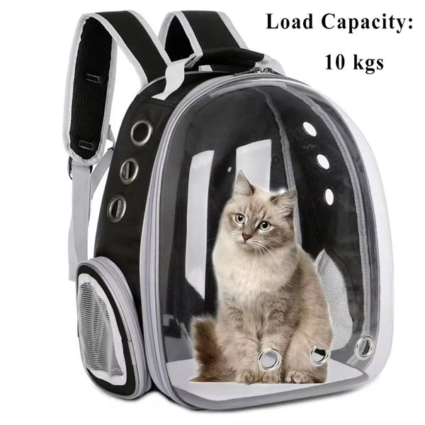 Rucsac Transportor Transparent Capsulă Spațială – Pisici & Câini Mici