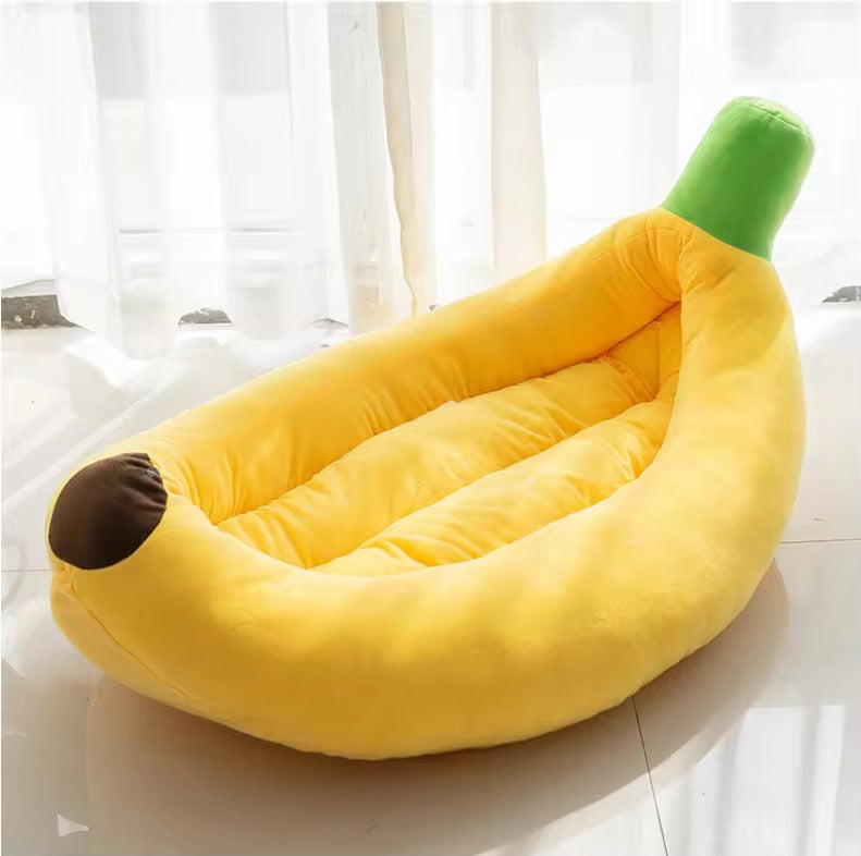 Pat pentru animale în formă de banană