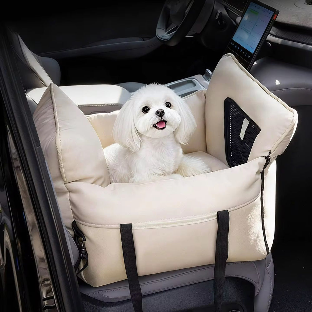 Pat-Scaun Auto Premium pentru Câini Mici – Confort & Siguranță la Drum
